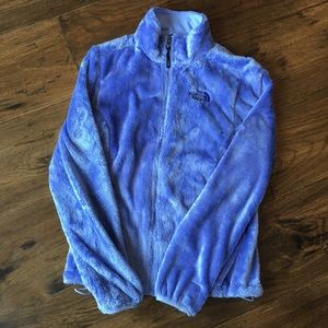 Periwinkle fuzzy jacket ❄️
